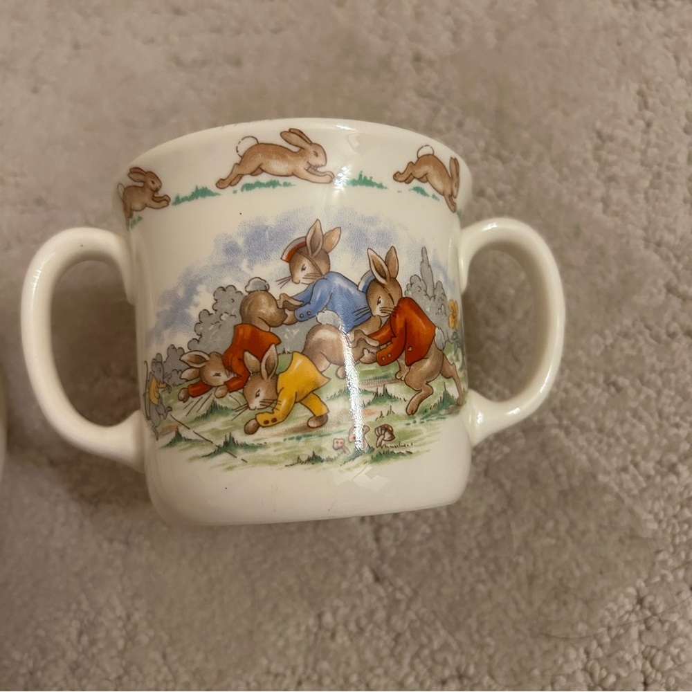 Royal Doulton Bunnykins 2 Piece Set - Picture 5 of 11